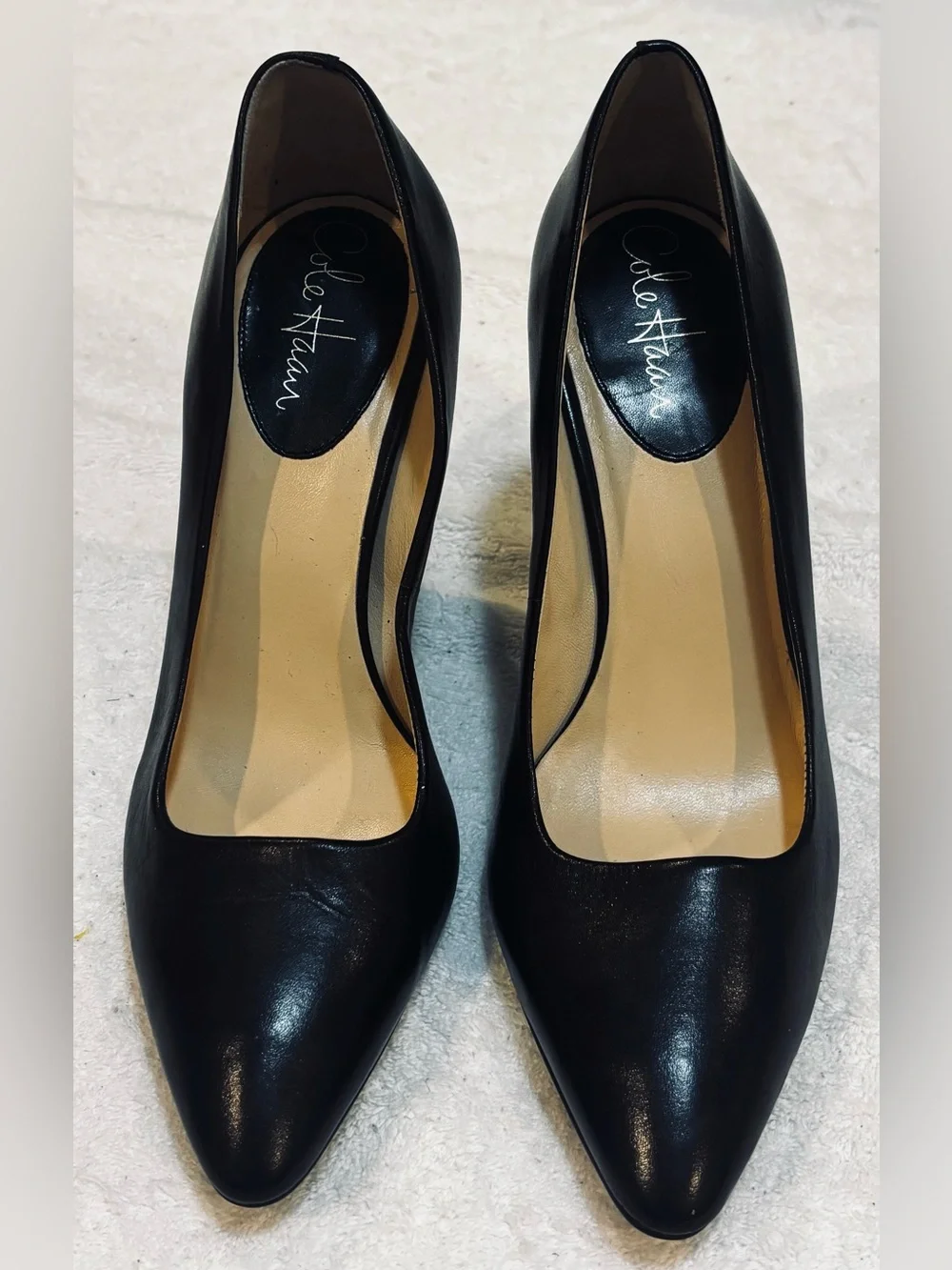 Almost Brand New Heels By Cole Haan - Size 8.5B -Heel Height 3.5 Inches - box 13